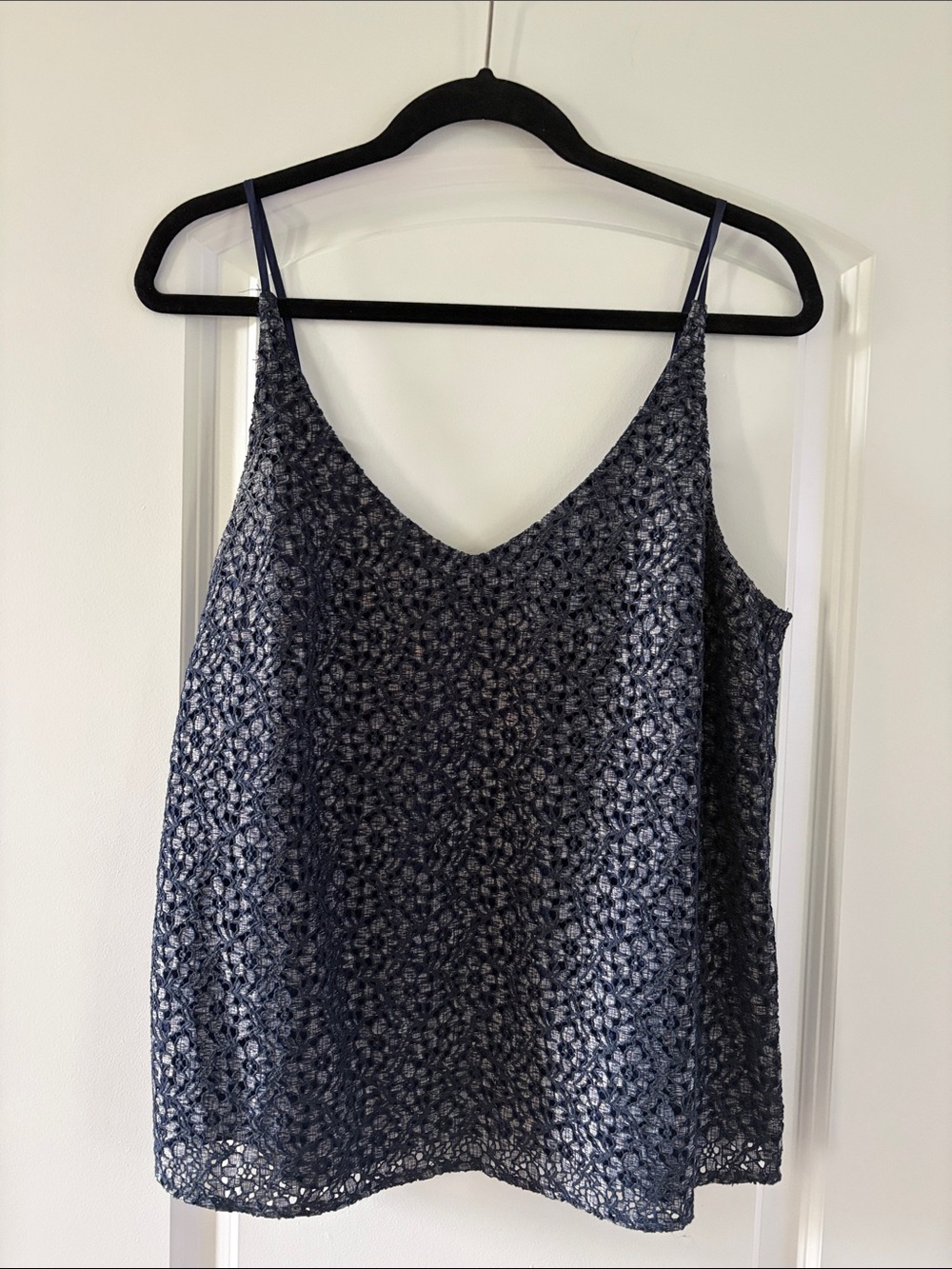Banana Republic Navy Lace Camisole